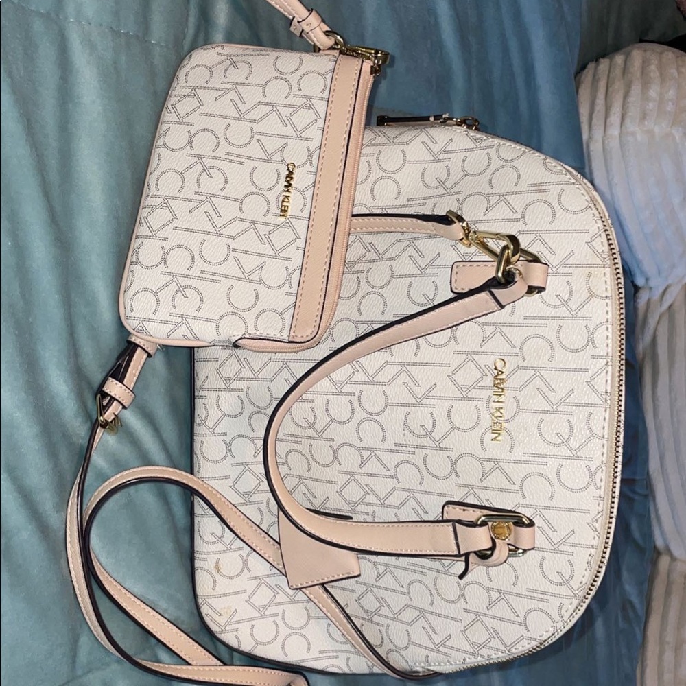Calvin Klein purse and wallet